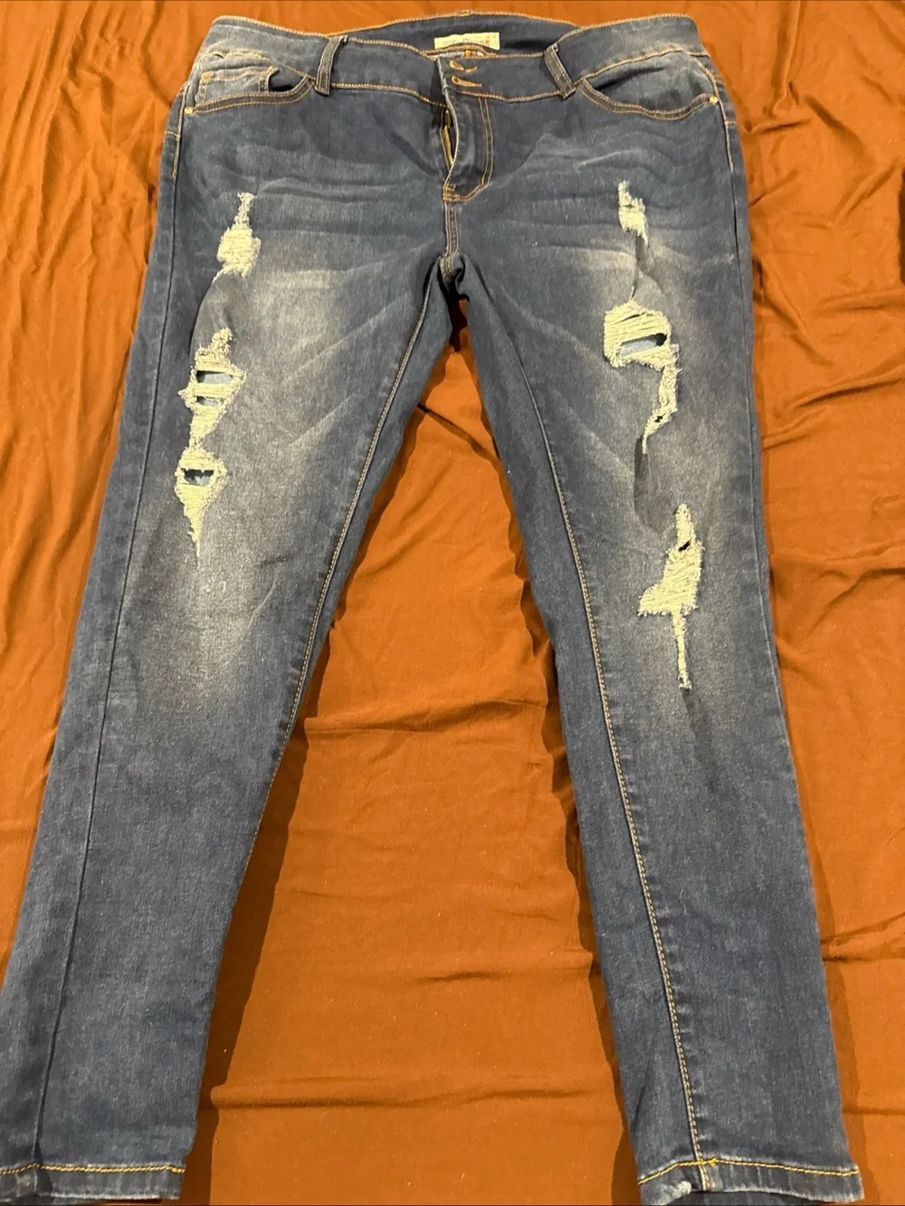 Men’s Blue Denim Jeans - Blue